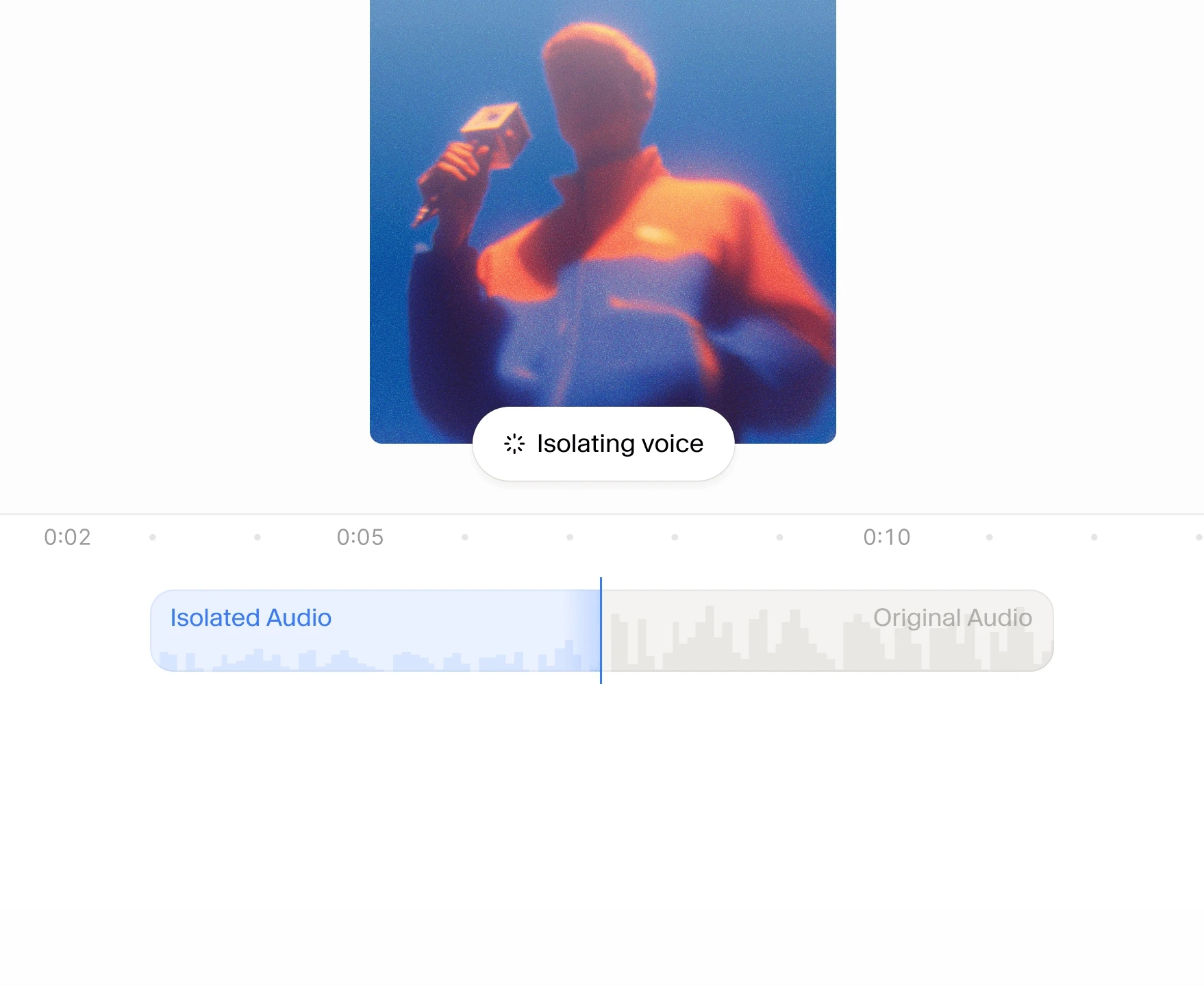 Voice Isolator in Studio