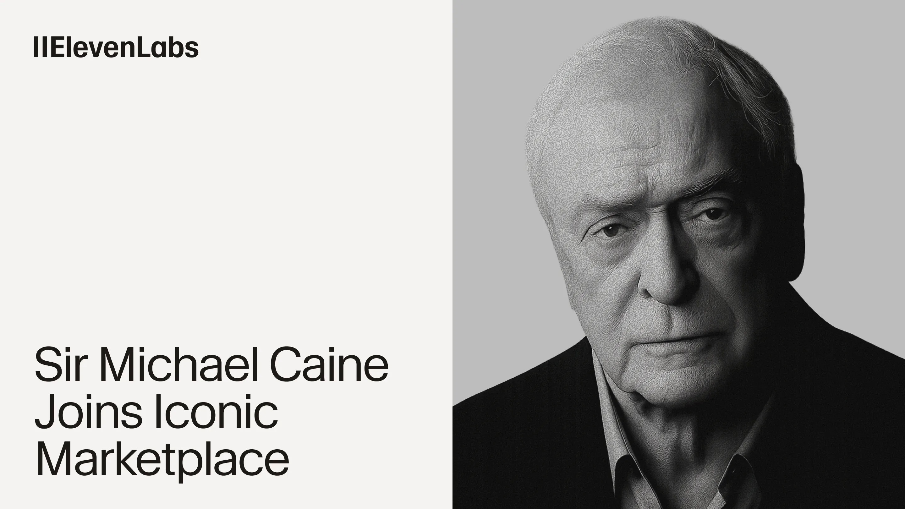Michael Caine joins the Iconic Voices marketplace