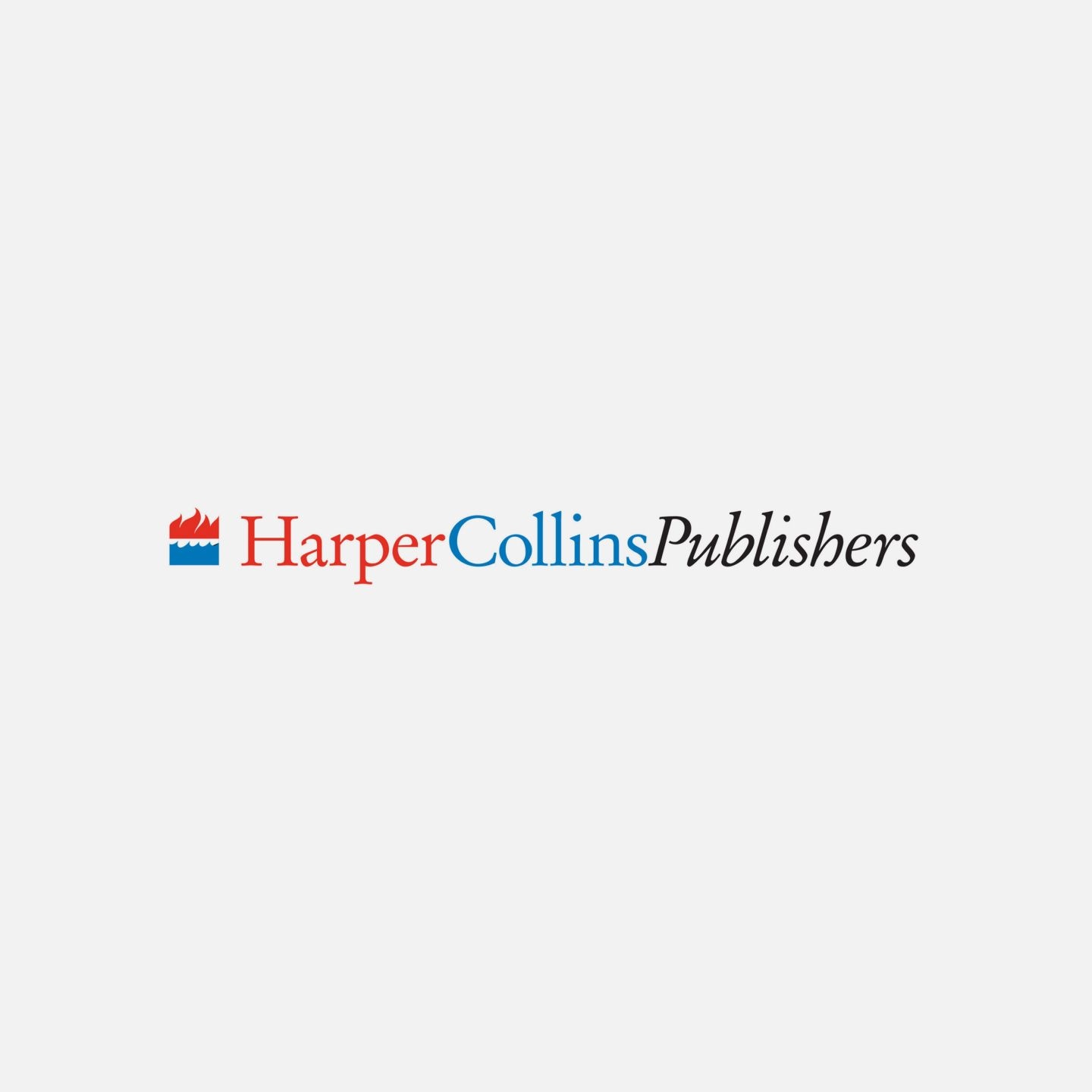 HarperCollins Publishers logo with a flame and water icon.