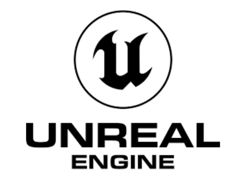 Unreal Engine logo with the text "UNREAL ENGINE" below it.